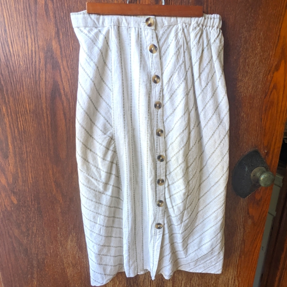 Francesca Mid/Long Button Skirt